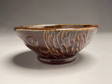 Load image into Gallery viewer, Carved Bowl #1, 7.5&quot;dia. (Elizabeth McAdams)
