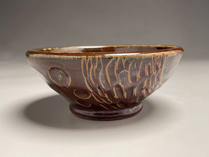 Carved Bowl #1, 7.5"dia. (Elizabeth McAdams)