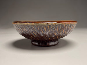 Carved Bowl #2, 8"dia. (Elizabeth McAdams)