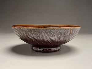 Carved Bowl #2, 8"dia. (Elizabeth McAdams)