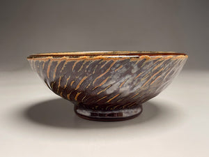 Carved Bowl #3, 8"dia. (Elizabeth McAdams)