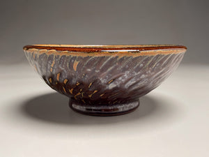 Carved Bowl #3, 8"dia. (Elizabeth McAdams)