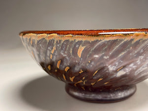 Carved Bowl #3, 8"dia. (Elizabeth McAdams)