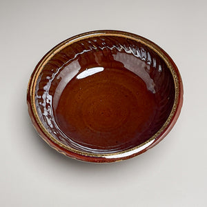 Carved Bowl #3, 8"dia. (Elizabeth McAdams)