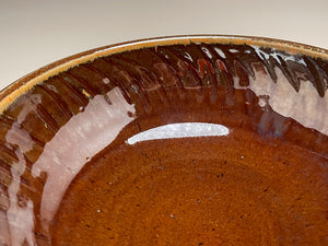 Carved Bowl #3, 8"dia. (Elizabeth McAdams)