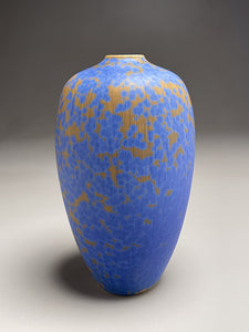 Egg Vase in Stardust Blue, 8.5"h (Ben Owen III)