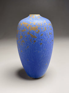 Egg Vase in Stardust Blue, 8.5"h (Ben Owen III)