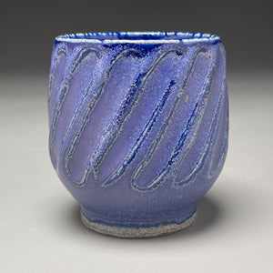 Carved Cup #1 in Nebular Purple, 3.75"h (Tableware Collection)