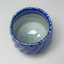 Load image into Gallery viewer, Carved Cup #1 in Nebular Purple, 3.75&quot;h (Tableware Collection)
