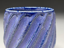 Load image into Gallery viewer, Carved Cup #1 in Nebular Purple, 3.75&quot;h (Tableware Collection)
