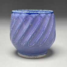 Load image into Gallery viewer, Carved Cup #2 in Nebular Purple, 3.75&quot;h (Tableware Collection)
