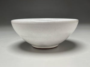 Bowl #4 in Dogwood White, 6.75"dia. (Benjamin Owen IV)