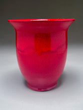 Load image into Gallery viewer, Bell Vase in Chinese Red, 7.5&quot;h (Ben Owen III)

