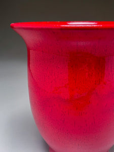 Bell Vase in Chinese Red, 7.5"h (Ben Owen III)