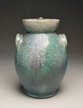 Load image into Gallery viewer, Covered Jar in Patina Green, 10"h (Ben Owen III)
