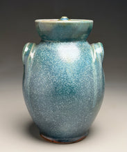 Load image into Gallery viewer, Covered Jar in Patina Green, 10"h (Ben Owen III)
