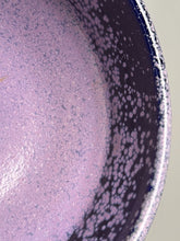 Load image into Gallery viewer, Carved Beveled Bowl in Nebular Purple, 8.5"dia. (Ben Owen III)
