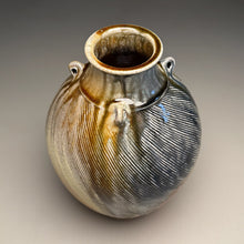 Load image into Gallery viewer, Combed Edo Jar #2 in Multi-Layer Glaze, 11.5"h (Ben Owen III)
