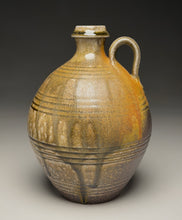 Load image into Gallery viewer, Jug in Ash &amp; Yellow Matte, 8.5"h (Ben Owen III)
