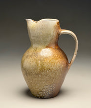 Load image into Gallery viewer, Gourd Pitcher in Shino, 8.25"h (Silas Bradley)

