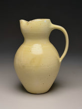 Load image into Gallery viewer, Gourd Pitcher in Satin Yellow, 8"h (Silas Bradley)
