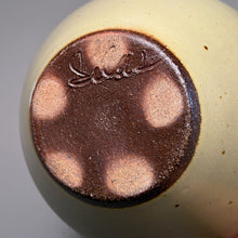 Load image into Gallery viewer, Gourd Pitcher in Satin Yellow, 8"h (Silas Bradley)
