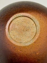 Load image into Gallery viewer, Carved Bowl #2 in Ash Glazes, 5"dia. (Silas Bradley)
