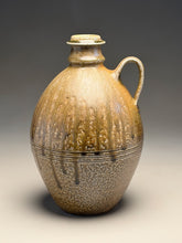 Load image into Gallery viewer, Ringed Jug in Salt and Ash Glazes, 11.75"h (Silas Bradley)
