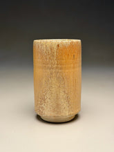 Load image into Gallery viewer, Angled Tumbler #2 in Yellow Matte, 5"h (Silas Bradley)
