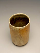 Load image into Gallery viewer, Angled Tumbler #2 in Yellow Matte, 5"h (Silas Bradley)
