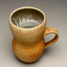 Load image into Gallery viewer, Gourd Mug #2 in Yellow Matte, 5.5"h (Silas Bradley)
