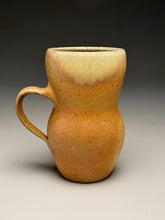 Load image into Gallery viewer, Gourd Mug #2 in Yellow Matte, 5.5"h (Silas Bradley)
