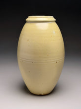 Load image into Gallery viewer, Flower Vase in Satin Yellow, 9.75"h (Silas Bradley)
