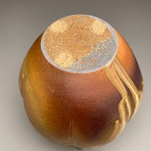 Load image into Gallery viewer, Melon Line Pitcher in Yellow Matte, Pumpkin &amp; Ash Glazes, 11&quot;h (Ben Owen III)
