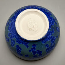 Load image into Gallery viewer, Contoured Bowl in Cobalt Crystalline, 8.5"dia. (Ben Owen III)
