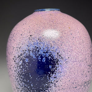 Egg Vase in Nebular Purple, 10.5"h (Ben Owen III)