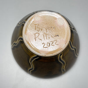 Carved Bowl #2 in Amber Celadon, 7.75"dia. (Bryan Pulliam)