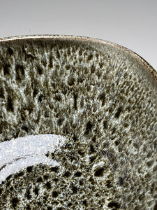 Altered Bowl #2 in Black and White, 8"dia. (Bryan Pulliam)