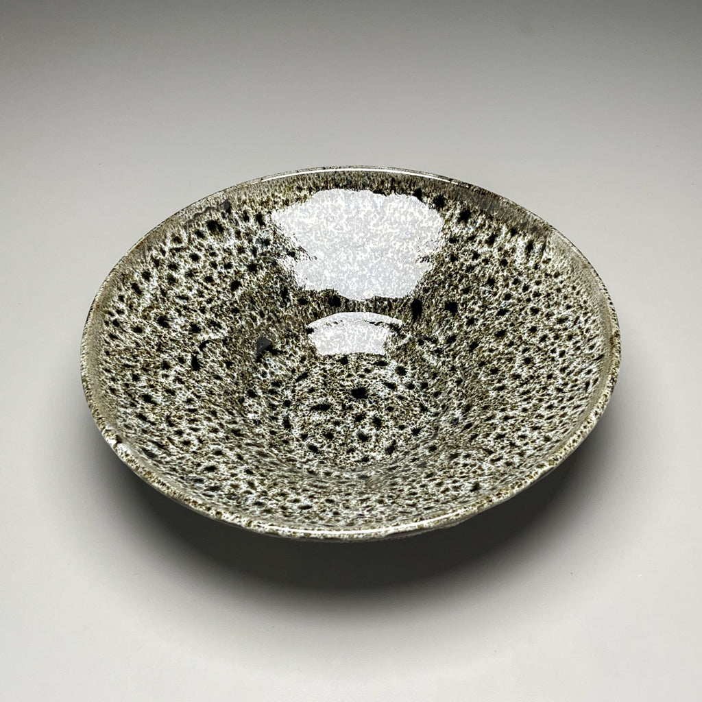 Serving Bowl in Black and White, 10.25