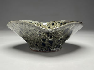 Altered Bowl #3 in Black and White, 9.25"dia. (Bryan Pulliam)