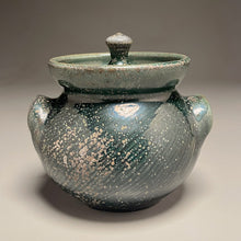 Load image into Gallery viewer, Handled Jar #1 in Patina Green Glaze, 6.5&quot;h (Tableware Collection)
