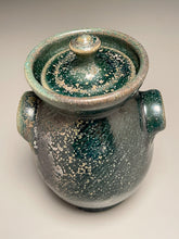 Load image into Gallery viewer, Handled Jar #2 in Patina Green Glaze, 8&quot;h (Tableware Collection)
