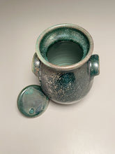 Load image into Gallery viewer, Handled Jar #2 in Patina Green Glaze, 8&quot;h (Tableware Collection)
