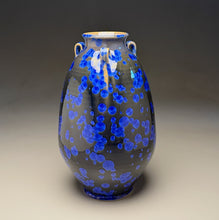 Load image into Gallery viewer, Edo Jar in Cobalt Crystalline, 11.75"h (Ben Owen III)
