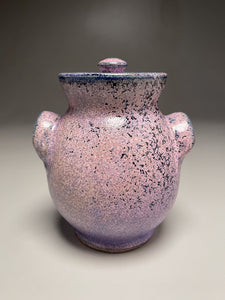 Handled Jar in Nebular Purple, 6.75"h (Tableware Collection)