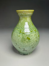 Load image into Gallery viewer, Han Vase in Lily Pad Green Crystalline, 10.5&quot;h (Ben Owen III)
