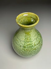 Load image into Gallery viewer, Han Vase in Lily Pad Green Crystalline, 10.5&quot;h (Ben Owen III)
