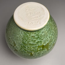 Load image into Gallery viewer, Han Vase in Lily Pad Green Crystalline, 10.5&quot;h (Ben Owen III)
