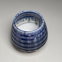 Load image into Gallery viewer, Lobed Cup #2 with Salt &amp; Cobalt Glazes, 4&quot;h (Ben Owen III)
