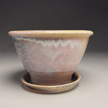 Load image into Gallery viewer, Planter Set in Cloud Blue, 9.75&quot;dia. (Ben Owen Pottery Collection)
